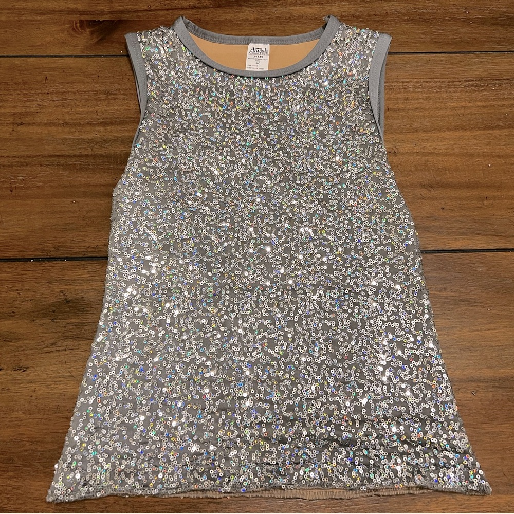 A Wish Come True Sequin Dance Costume Tank